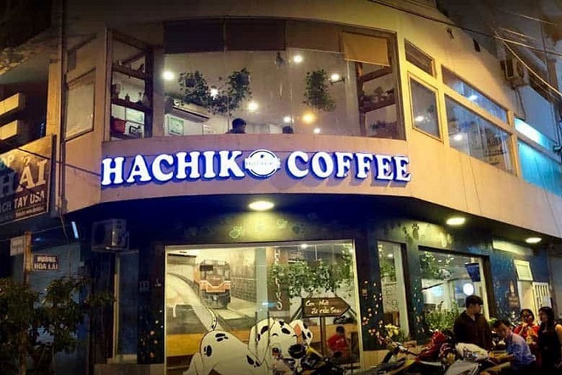 Hachiko Coffee - Cà phê thú cưng siêu dễ thương tại Sài Gòn 