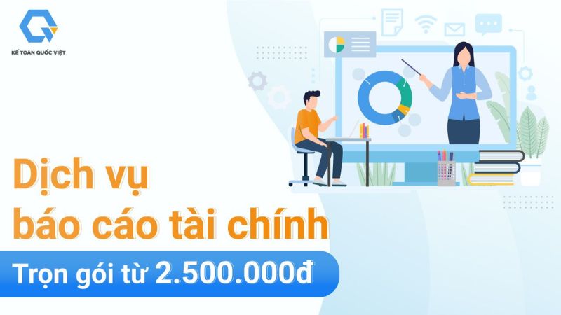 Kế toán Quốc Việt - chuyên cung cấp dịch vụ làm báo cáo tài chính cuối năm