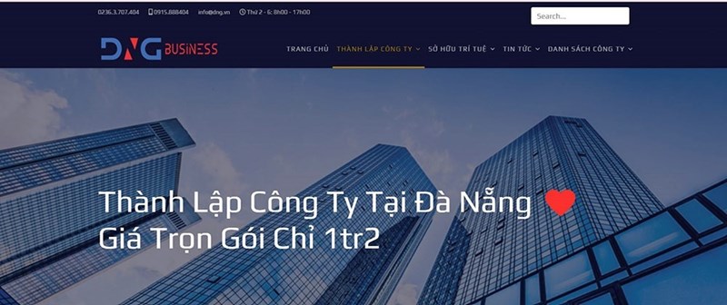 DNG Business - Dịch vụ thành lập công ty uy tín tại Đà Nẵng