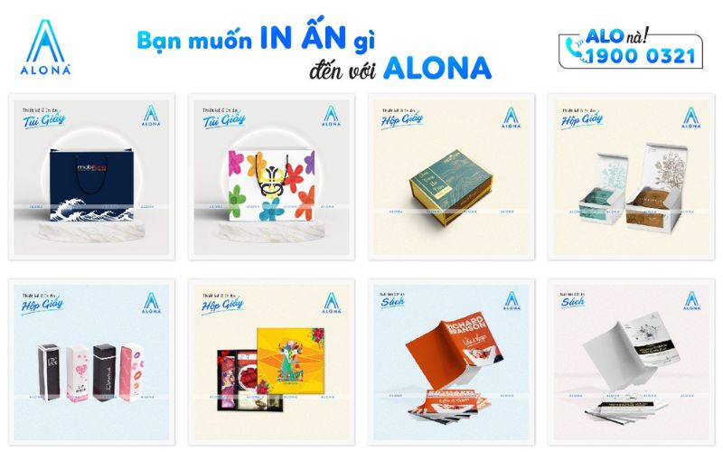 Alona - Công ty in ấn tại TPHCM uy tín