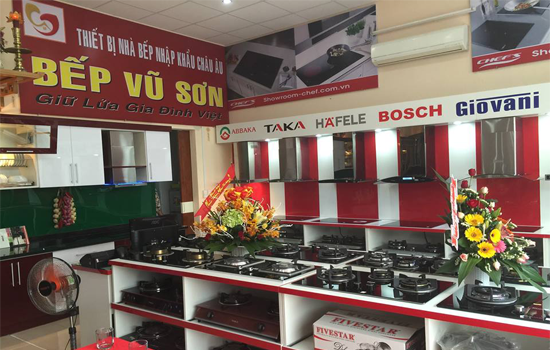 Bếp Vũ Sơn - Địa chỉ bán thiết bị nhà bếp giá rẻ tại TP. HCM