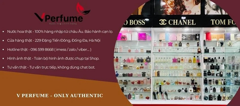 Shop bán nước hoa chính hãng ở Hà Nội – Vperfume