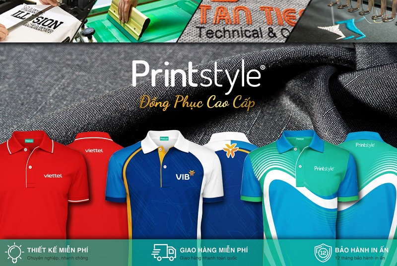 Printstyle – Xưởng in áo thun giá rẻ tại TP. HCM