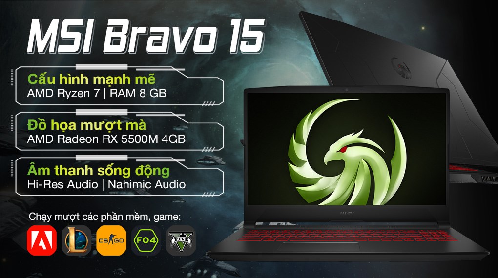 MSI Gaming Bravo 15 B5DD R5 5600H
