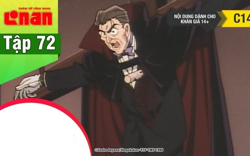 9. Vụ án lâu đài Dracula - Vụ án siêu hấp dẫn trong phim Conan