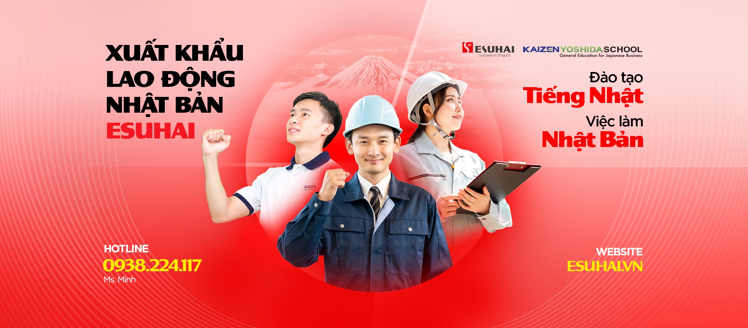 Esuhai - Công ty xuất khẩu lao động sang Nhật Bản hàng đầu 