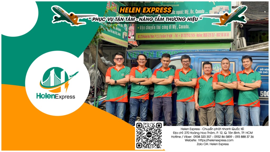 Helen Express - Công ty chuyển phát nhanh quốc tế chuyên nghiệp