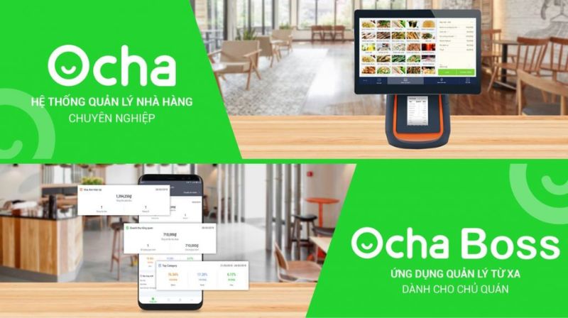 Ocha - Ứng dụng quản lý quán cà phê tốt nhất