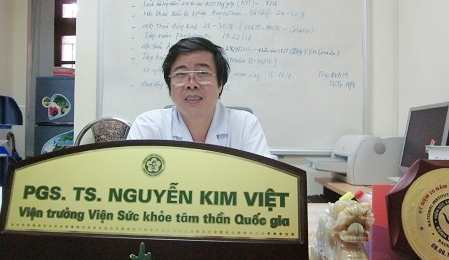 PGS.TS.BS Nguyễn Kim Việt - Bác sĩ điều trị tâm lý tâm thần kinh nổi tiếng ở Hà Nội