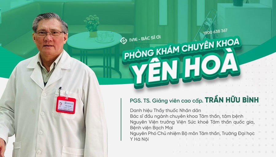 PGS.TS Trần Hữu Bình - Bác sĩ điều trị tâm lý tâm thần kinh giỏi nhất ở Hà Nội