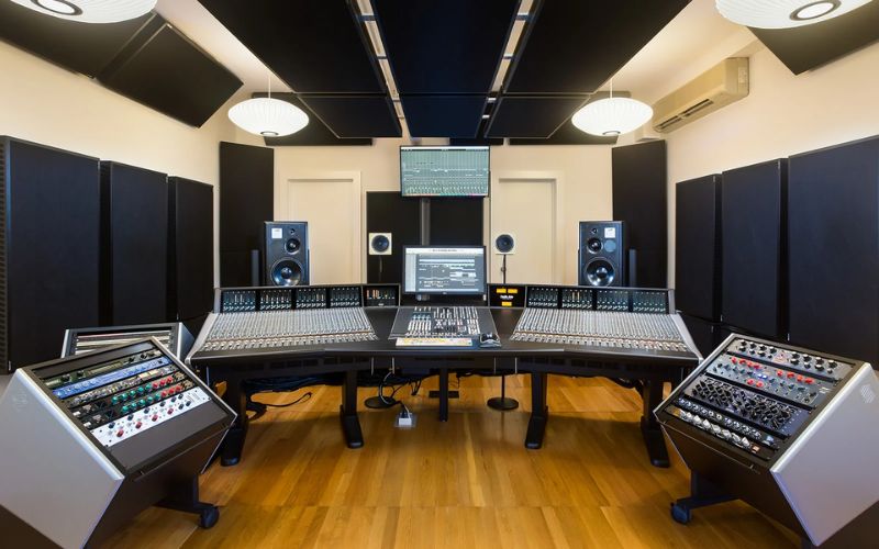 Phòng thu âm Lam Quân Studio