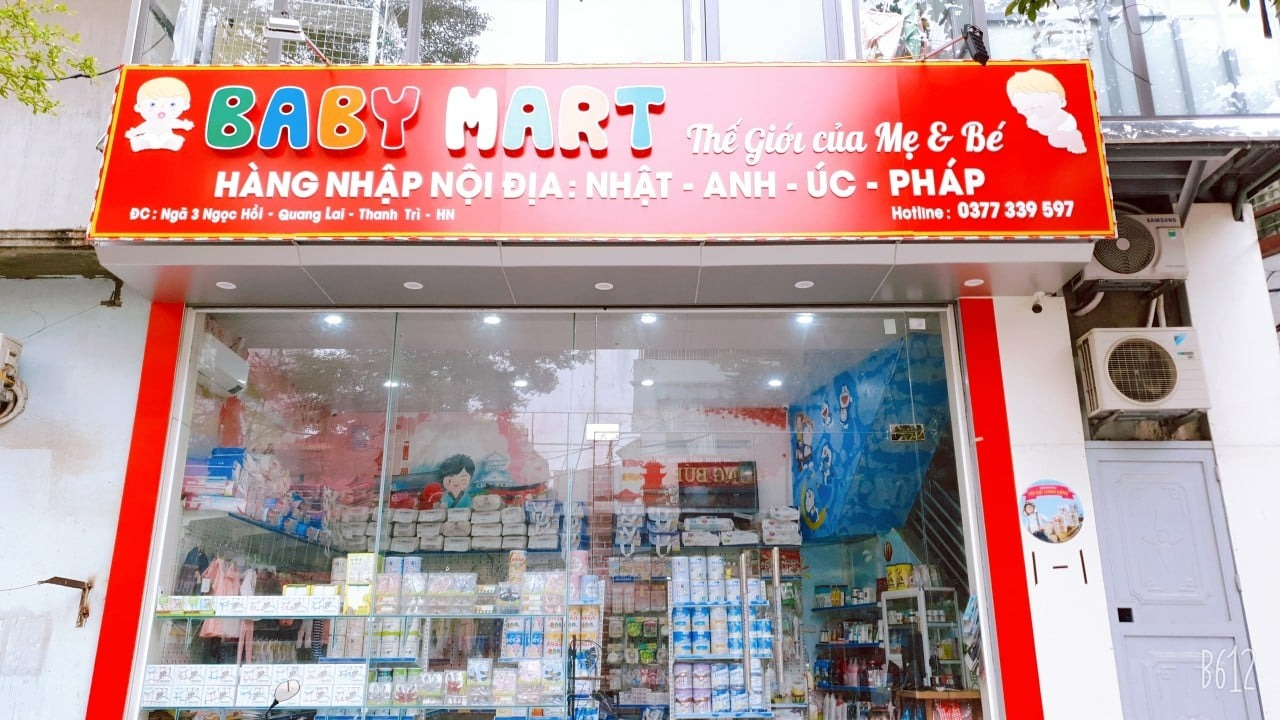 Baby Mart - Cửa hàng mẹ và bé giá rẻ tại TP. HCM