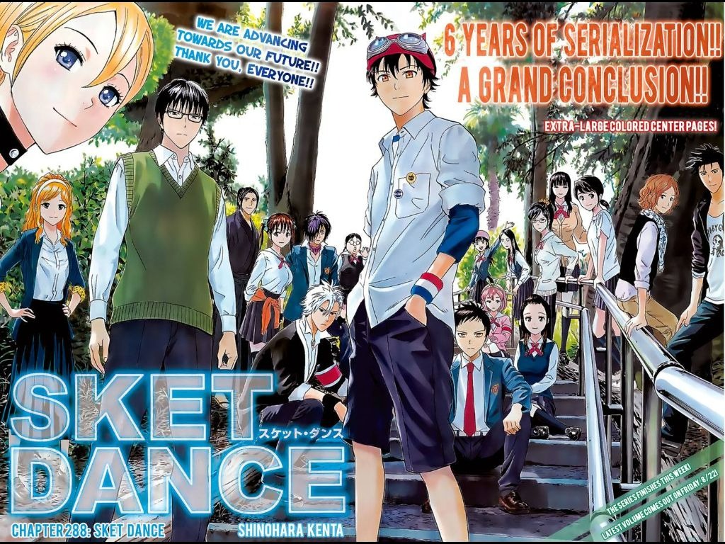 Sket Dance - Truyện manga học đường Nhật Bản nổi tiếng