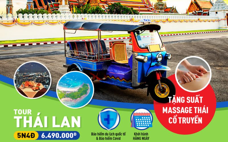 Vietnam Intertour - Tour du lịch Thái Lan giá rẻ từ TP. HCM