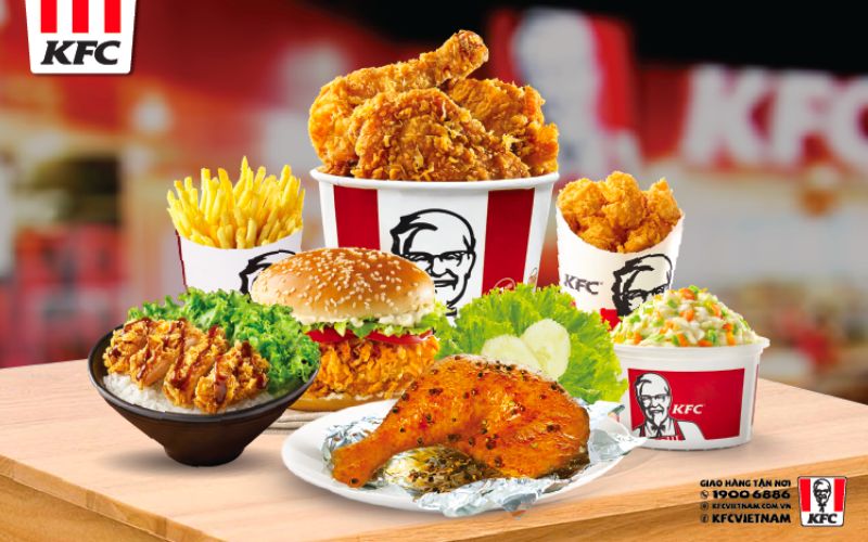 Kentucky Fried Chicken (KFC) - Thương hiệu đồ ăn nhanh nổi tiếng toàn cầu