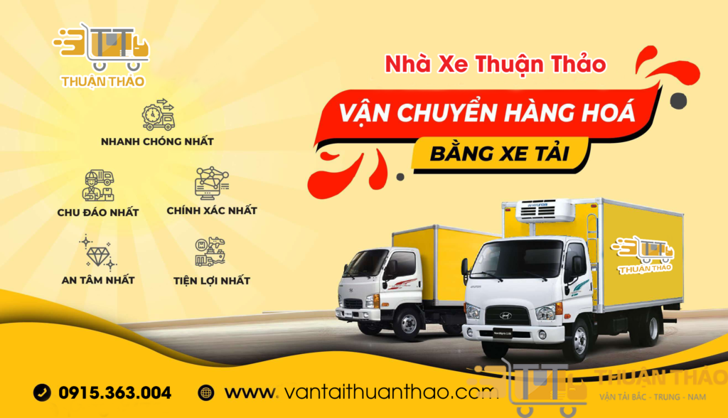 Vận Tải Thuận Thảo - Dịch vụ thuê xe tải chở hàng hàng đầu tại Hà Nội