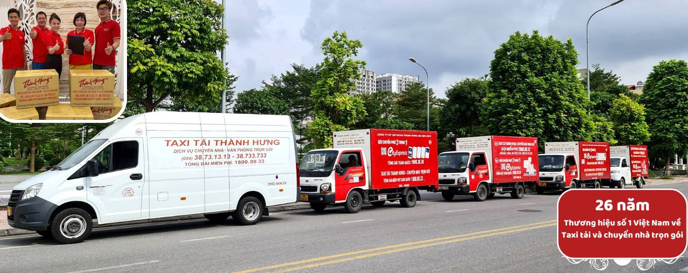 Taxi Tải Thành Hưng - Cho thuê xe tải chở hàng chuyên nghiệp