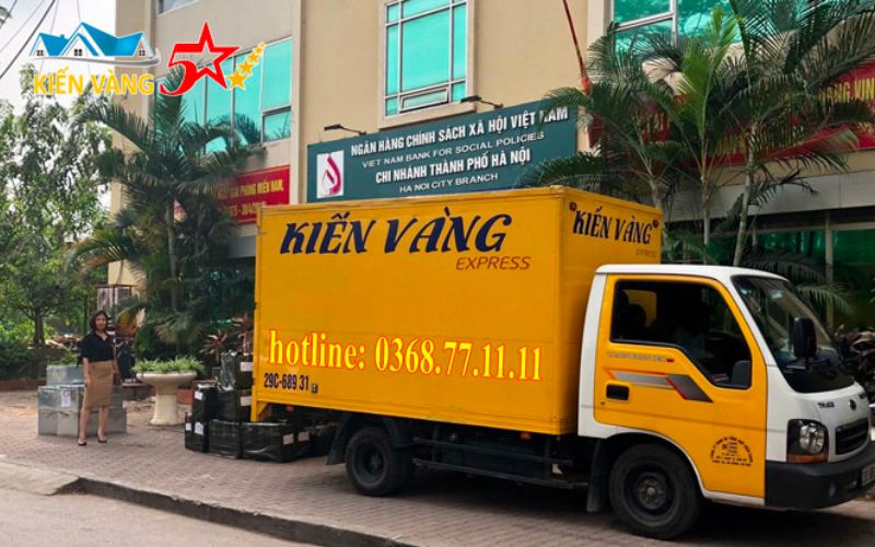 Dịch vụ taxi tải Kiến Vàng Hà Nội