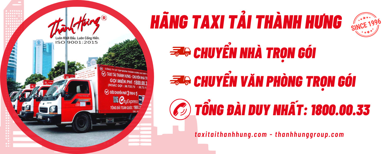 Taxi tải Thành Hưng - Dịch vụ taxi tải ở TP. HCM uy tín nhất