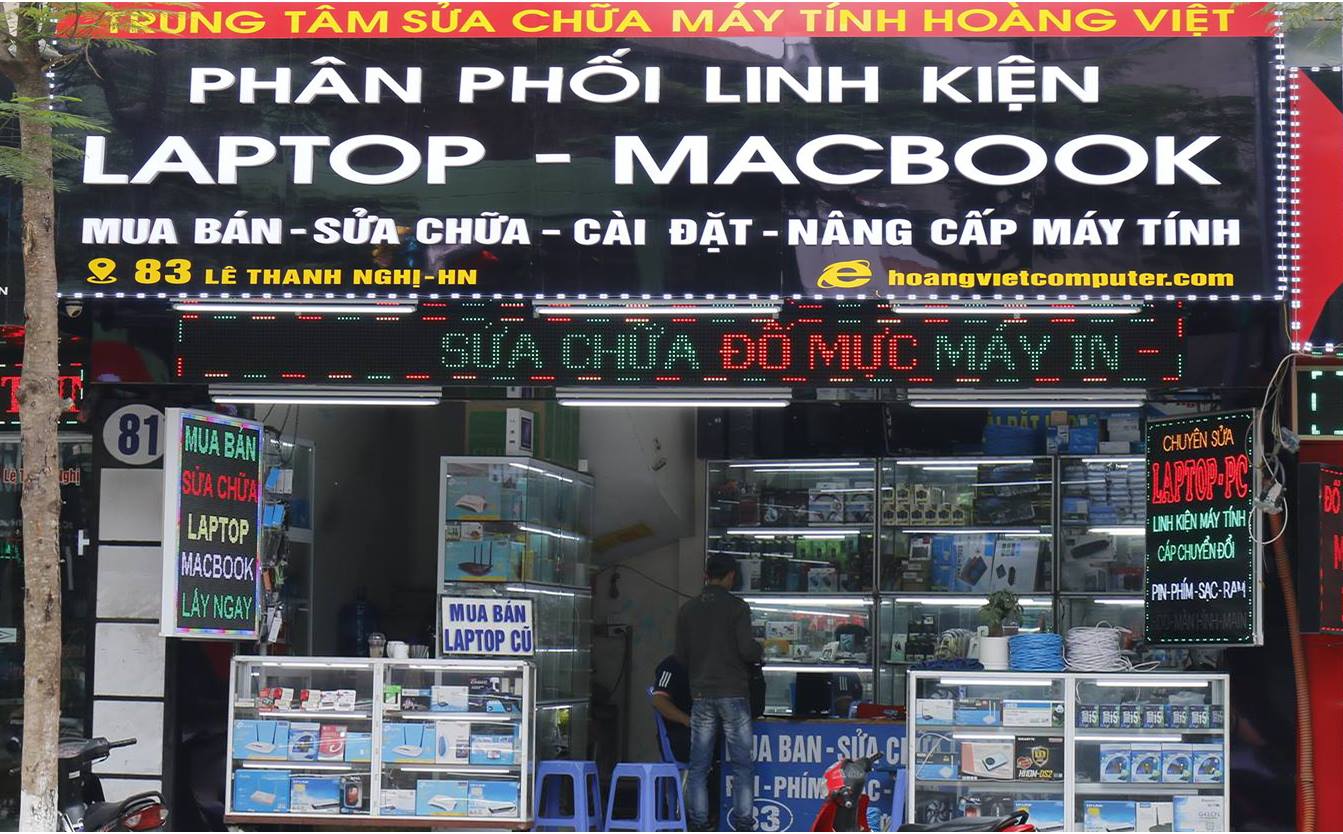 Hoàng Việt Laptop - Thu mua và bán máy tính cũ uy tín