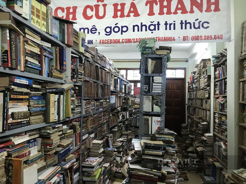 Sách cũ Hà Thành - Cửa hàng sách cũ lớn nhất tại Hà Nội