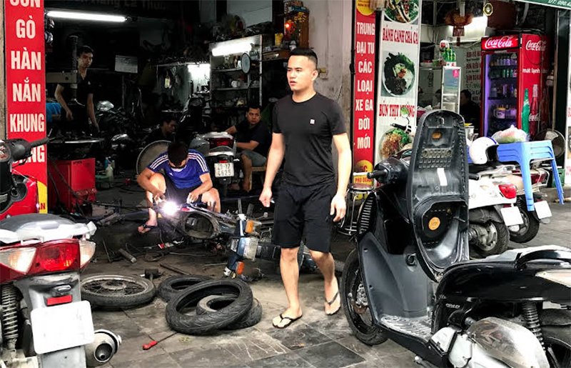 Thắng Béo - Quán sửa xe máy uy tín tại Hà Nội