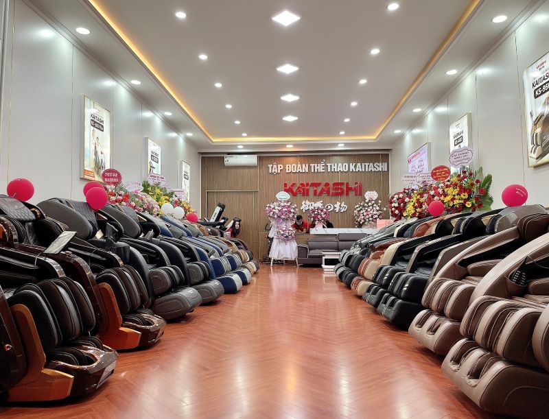 Kaitashi - Địa chỉ mua ghế massage uy tín nhất Hà Nội