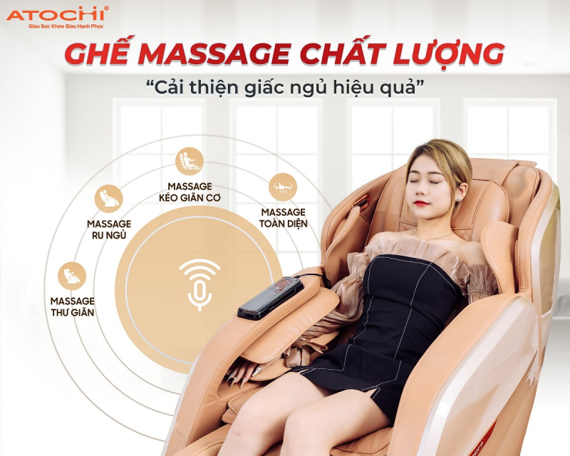 Atochi - Địa điểm mua ghế massage Hà Nội giá tốt