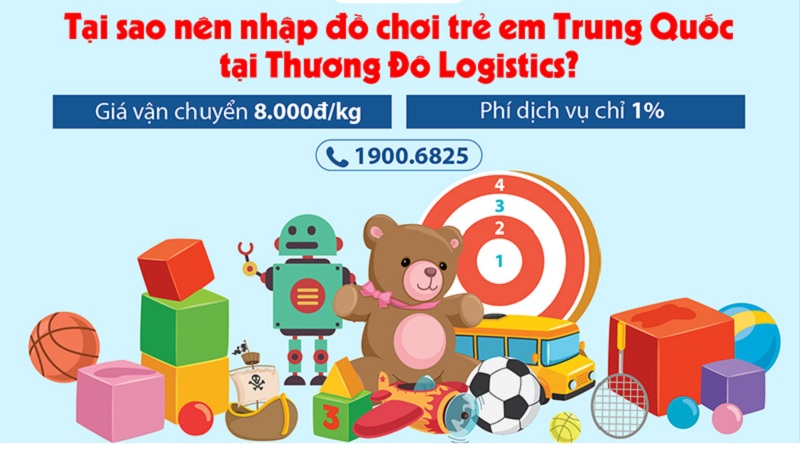 Thương Đô Logistics - Địa chỉ chuyên sỉ đồ chơi trẻ em