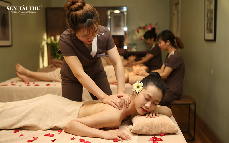 Sen Tài Thu - Địa chỉ massage ở Hà Nội được nhiều khách hàng tin dùng
