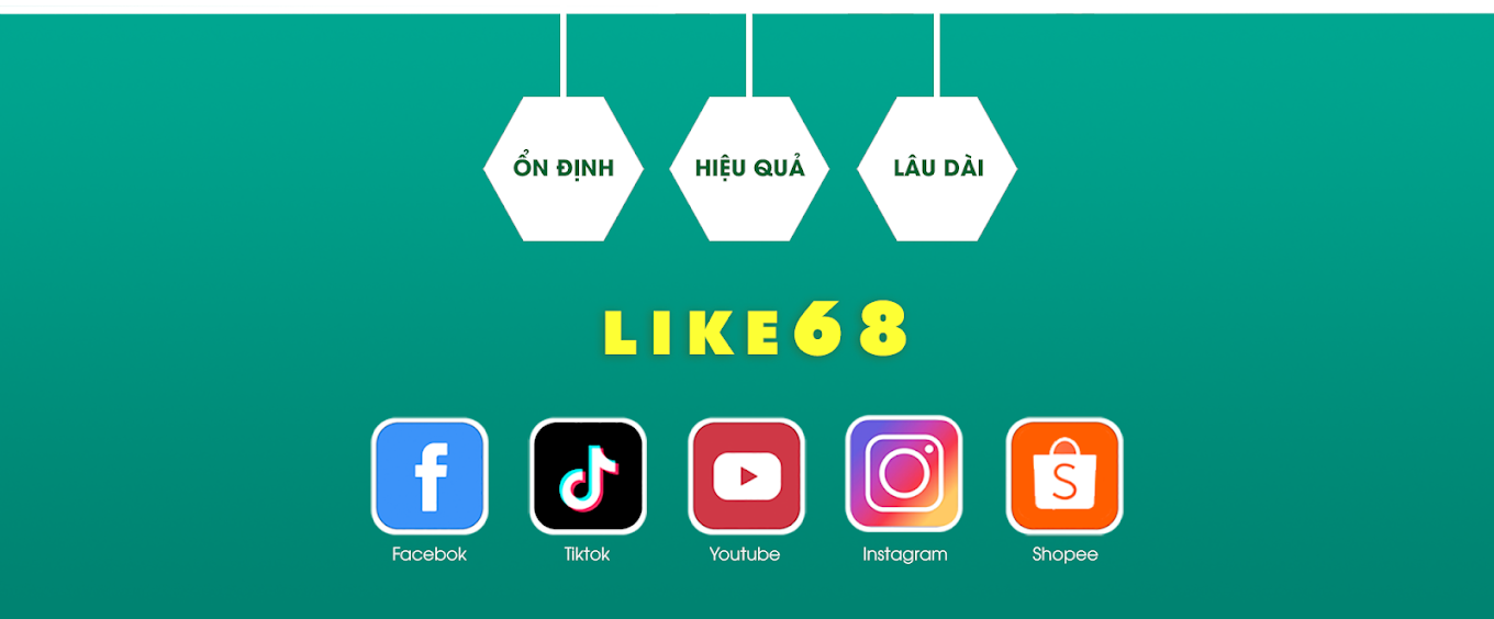 Like68.vn - Dịch vụ tăng like fanpage giá rẻ, uy tín nhất Việt Nam