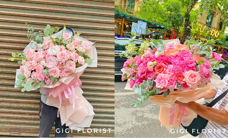 Gigi – Shop hoa tươi đẹp và nổi tiếng tại Hà Nội
