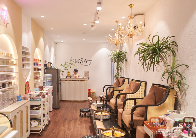 Lisa Nail & Spa – Địa chỉ massage nổi tiếng Sài Gòn