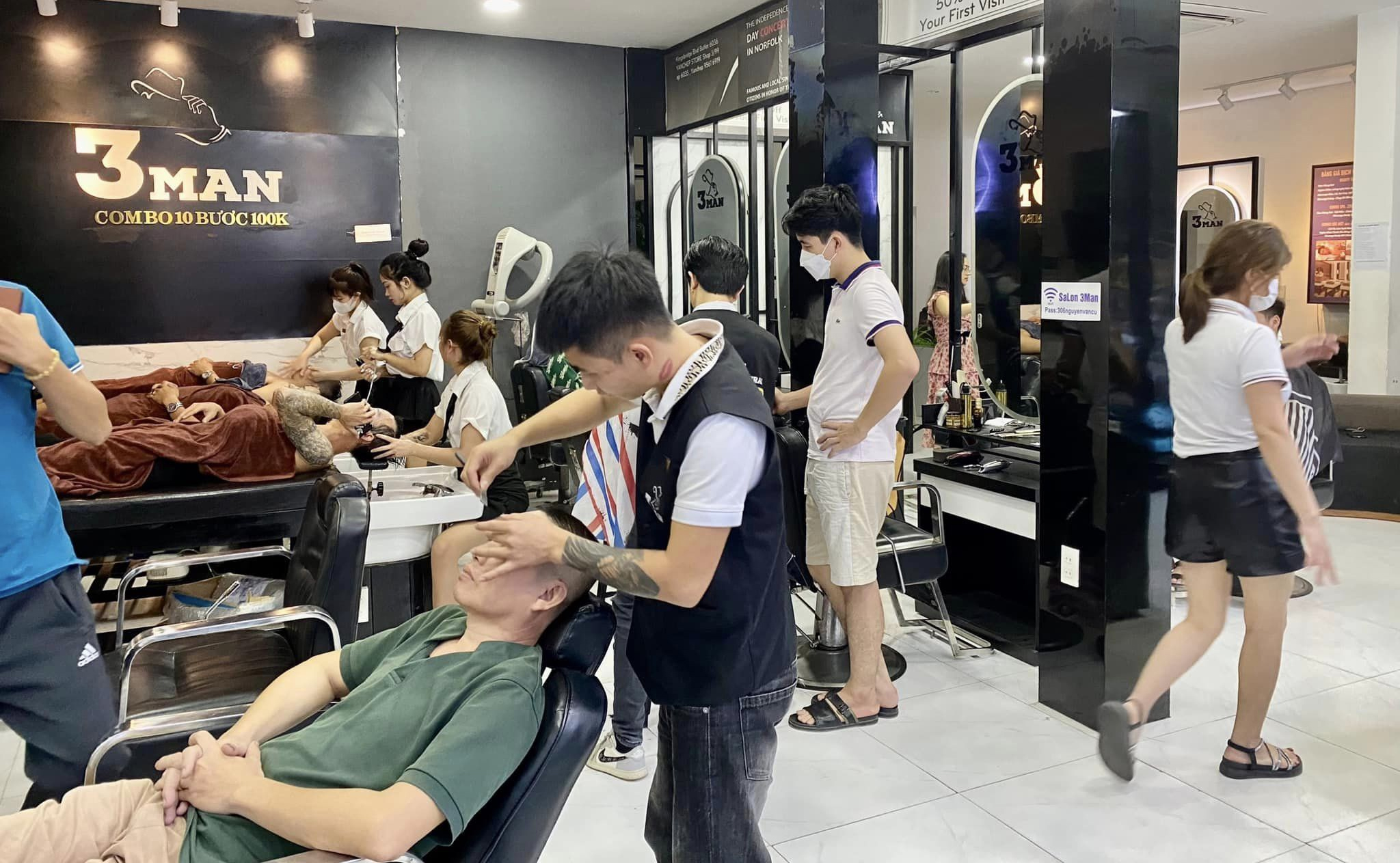 3Man Hair Salon - Tiệm cắt tóc nam đẹp Đà Nẵng