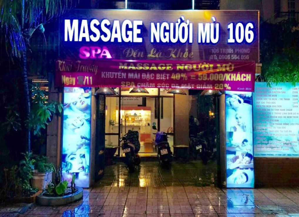 Massage người mù 106 - Cơ sở massage người khiếm thị uy tín tại Nha Trang